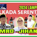 Media LSTV ; Selamat Atas Kemenangan Perolehan Suara Unggul Mirza -Jihan Pilkada Lampung 2024